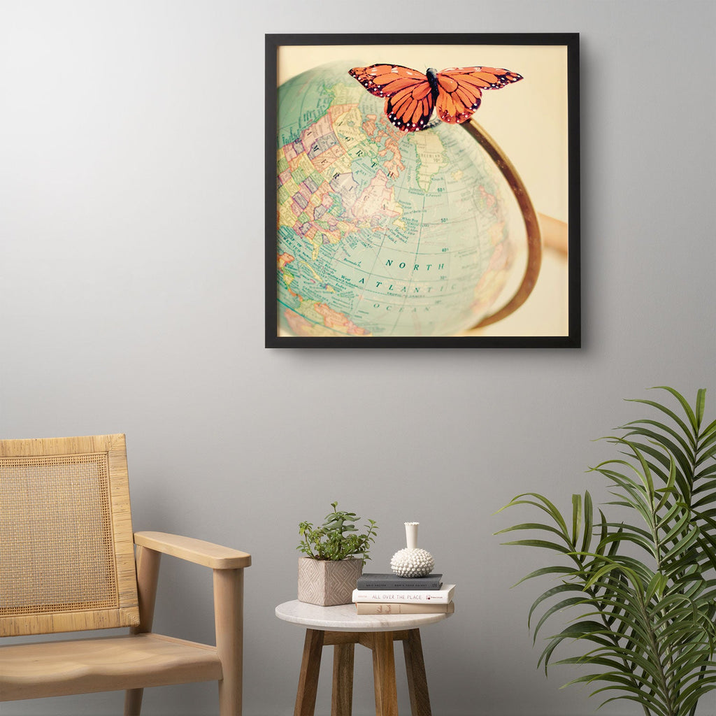 The Light Fantastic World Traveller Framed Wall Art