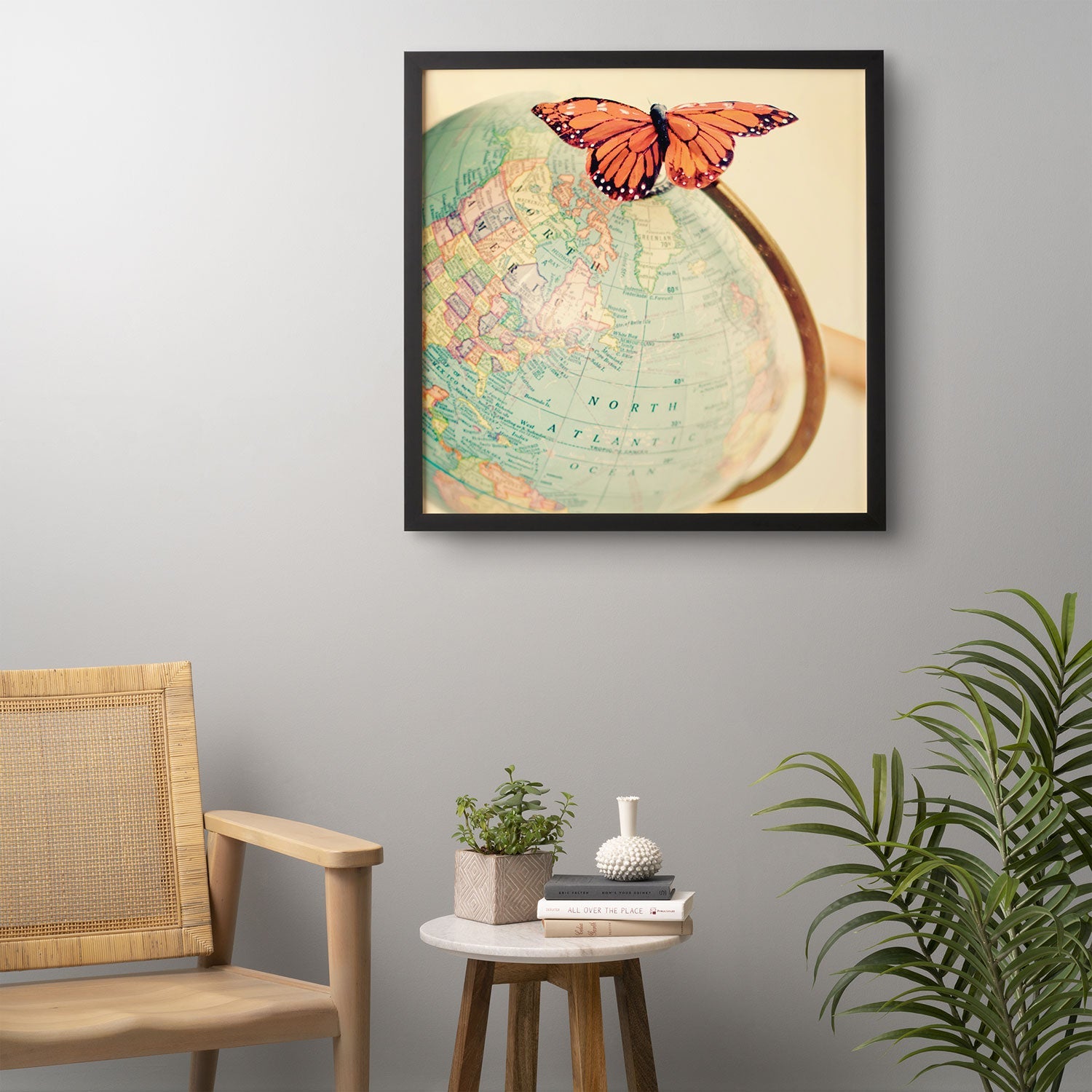 The Light Fantastic World Traveller Framed Wall Art