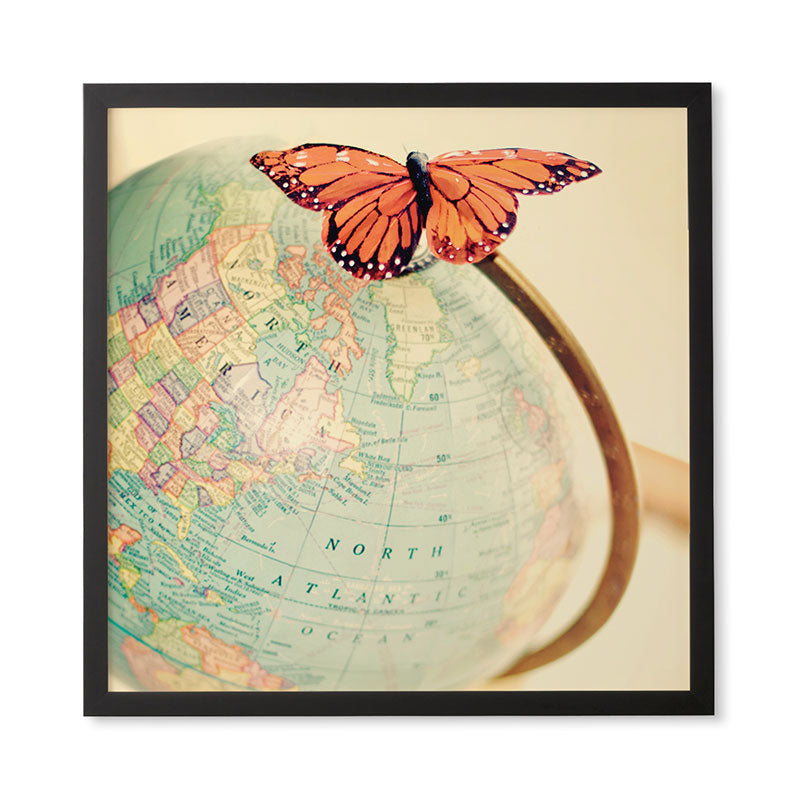The Light Fantastic World Traveller Framed Wall Art
