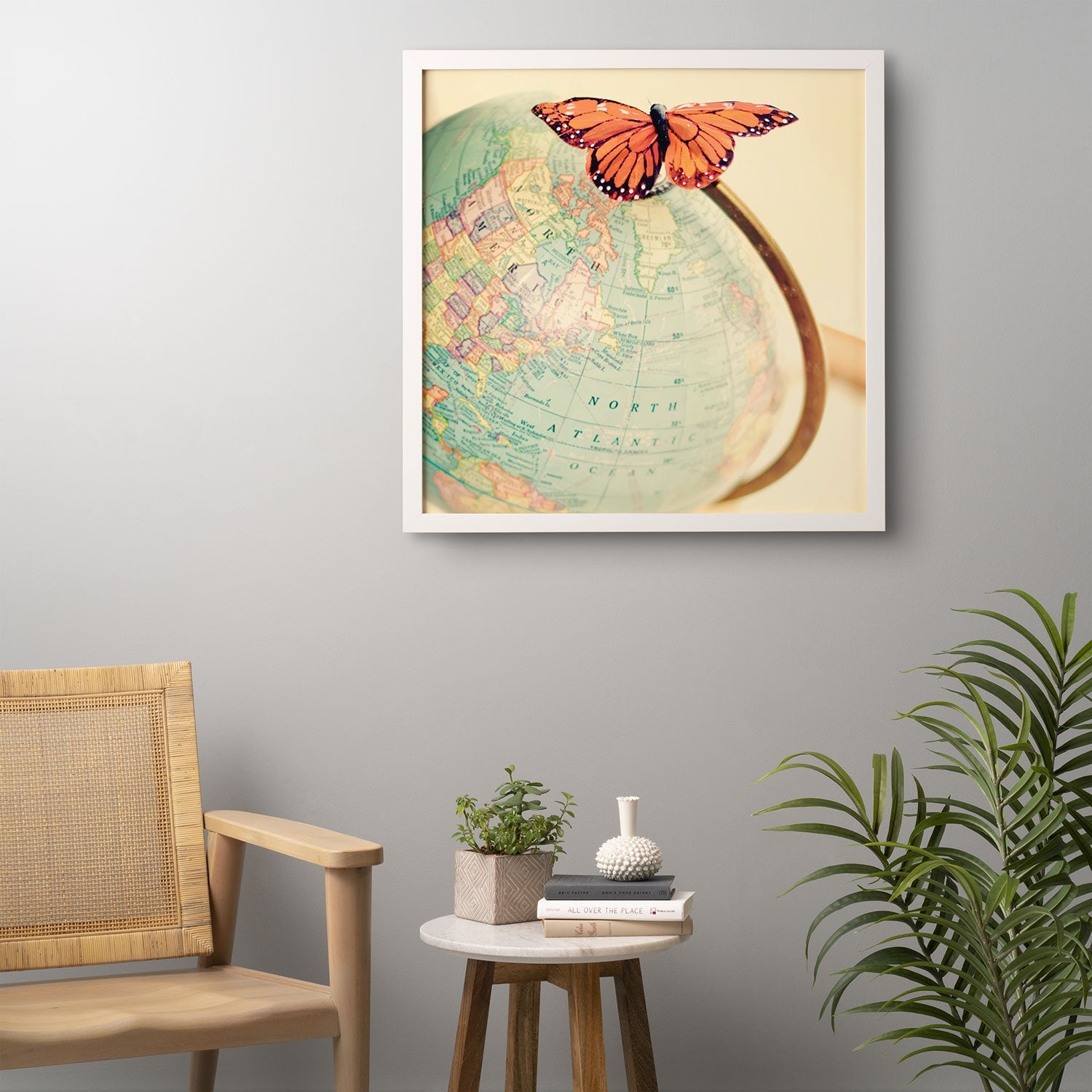 The Light Fantastic World Traveller Framed Wall Art