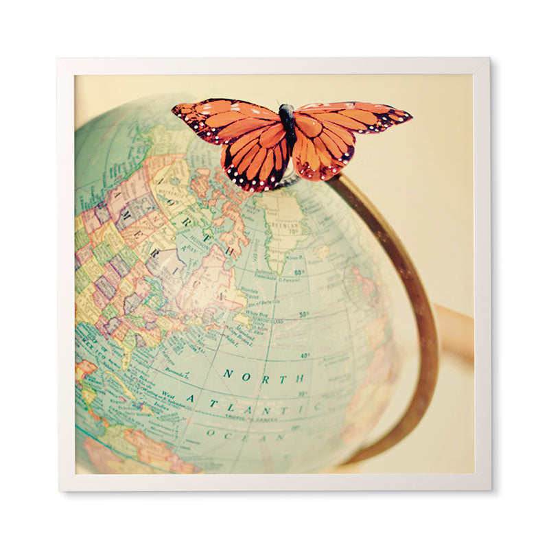 The Light Fantastic World Traveller Framed Wall Art