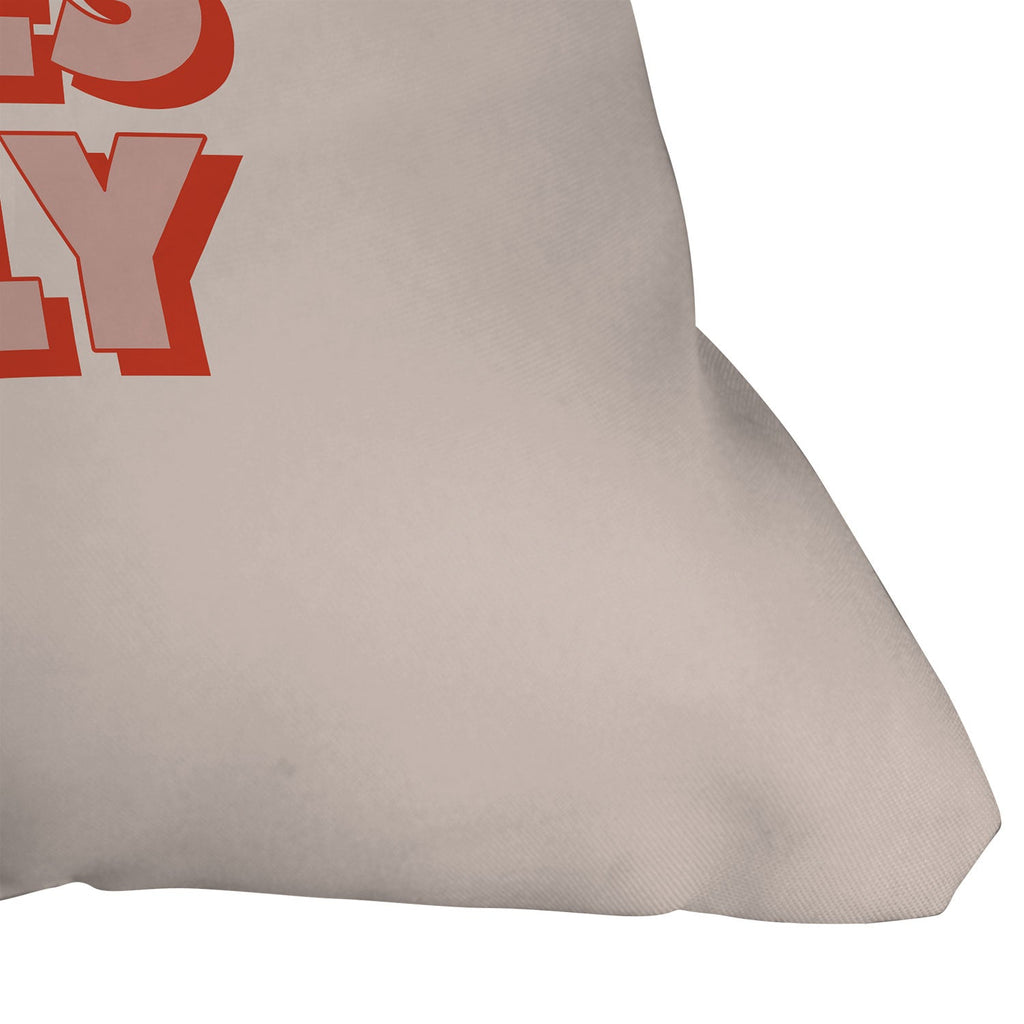 The Motivated Type Good Vibes Only I Outdoor Throw Pillow