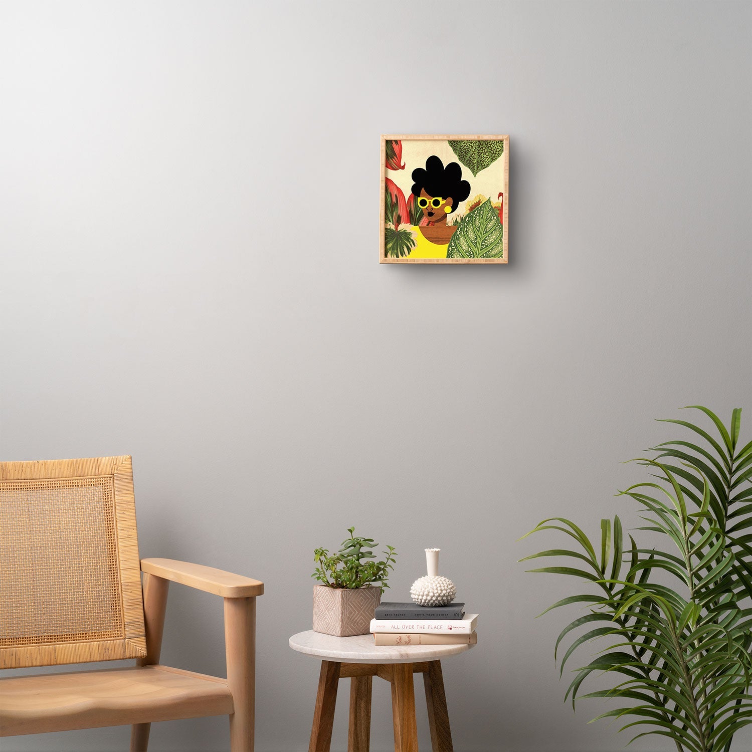 The Pairabirds Bayou Girl II Framed Wall Art