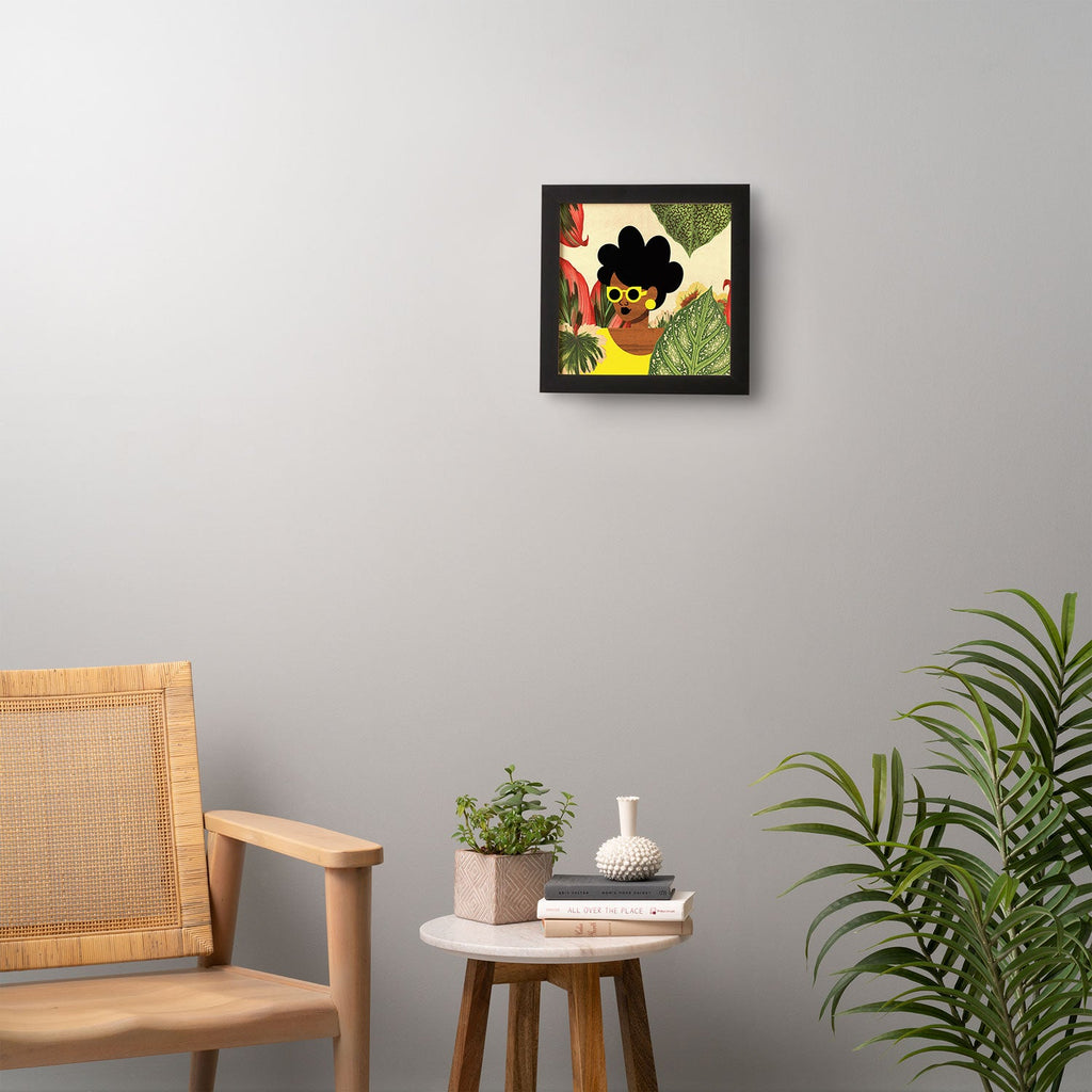 The Pairabirds Bayou Girl II Framed Wall Art