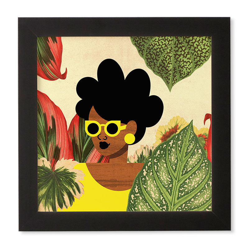 The Pairabirds Bayou Girl II Framed Wall Art
