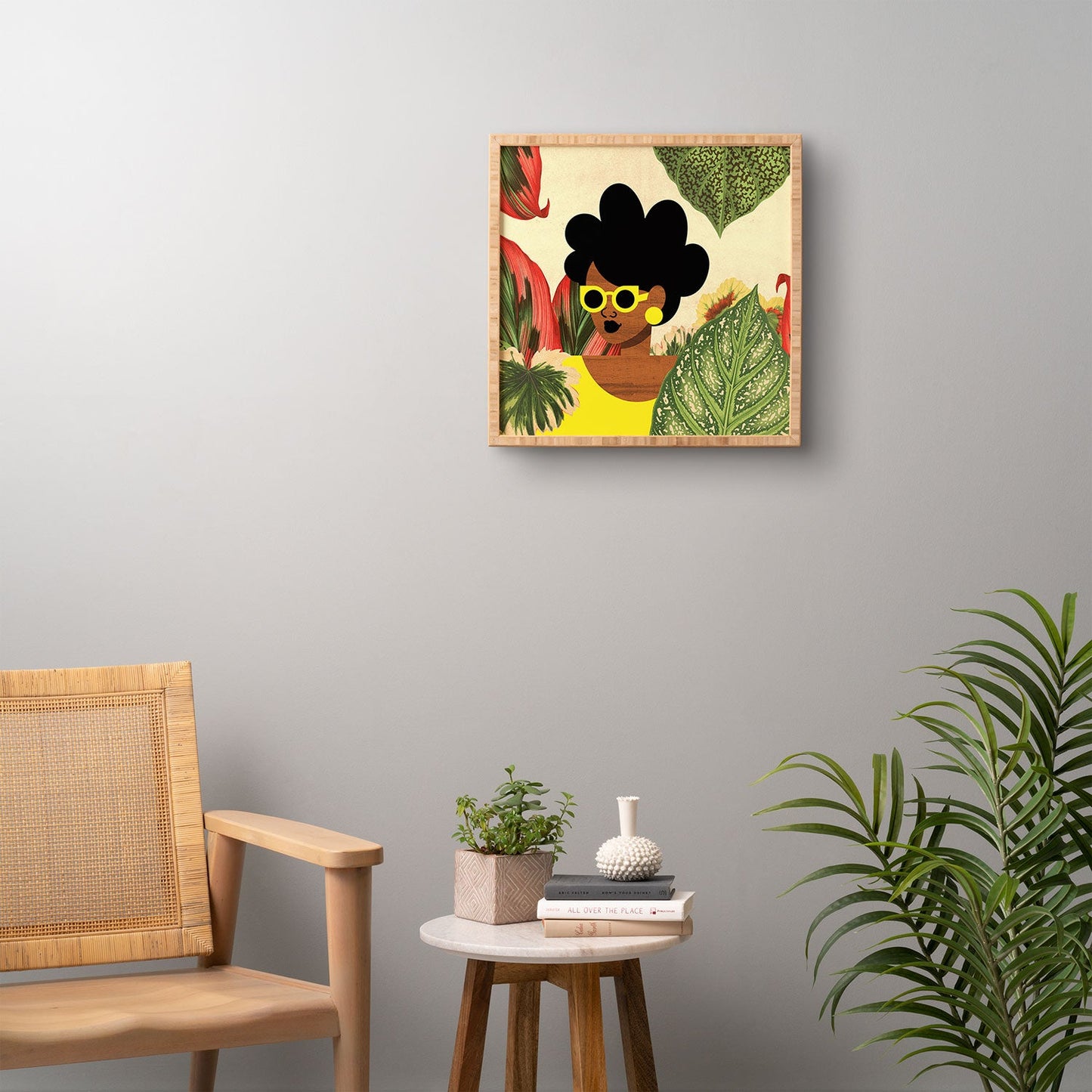 The Pairabirds Bayou Girl II Framed Wall Art