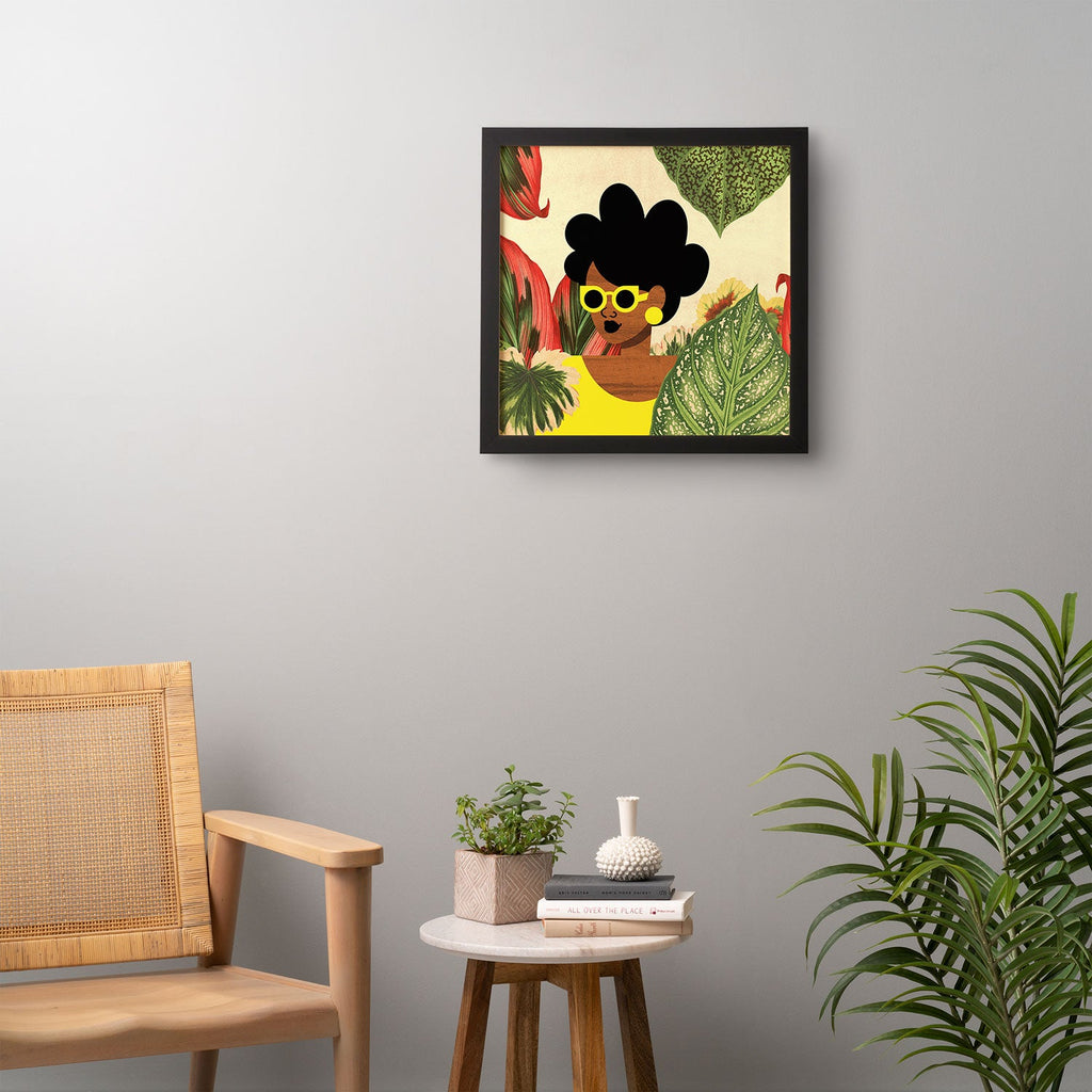 The Pairabirds Bayou Girl II Framed Wall Art