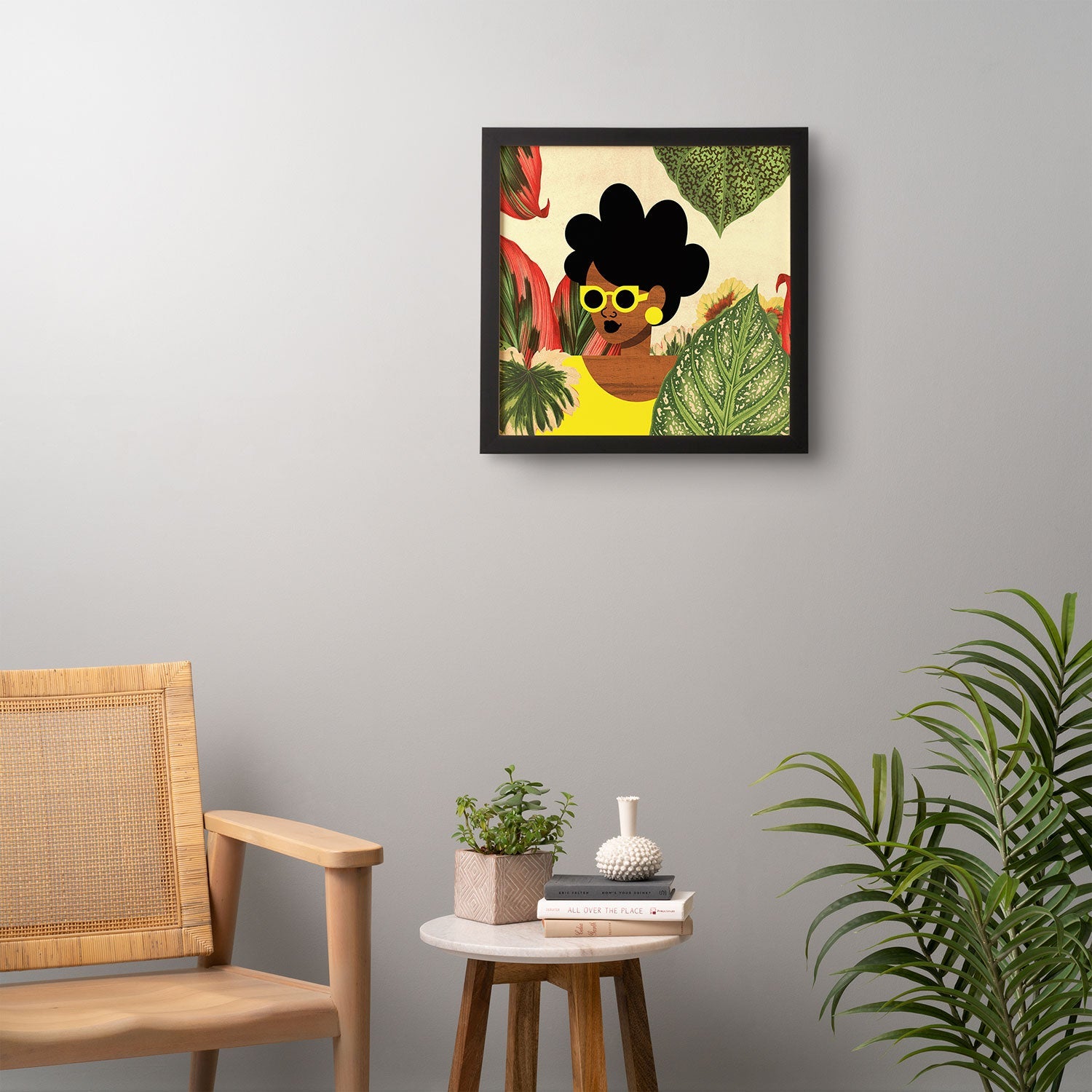 The Pairabirds Bayou Girl II Framed Wall Art