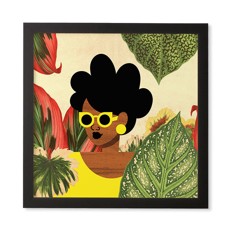 The Pairabirds Bayou Girl II Framed Wall Art