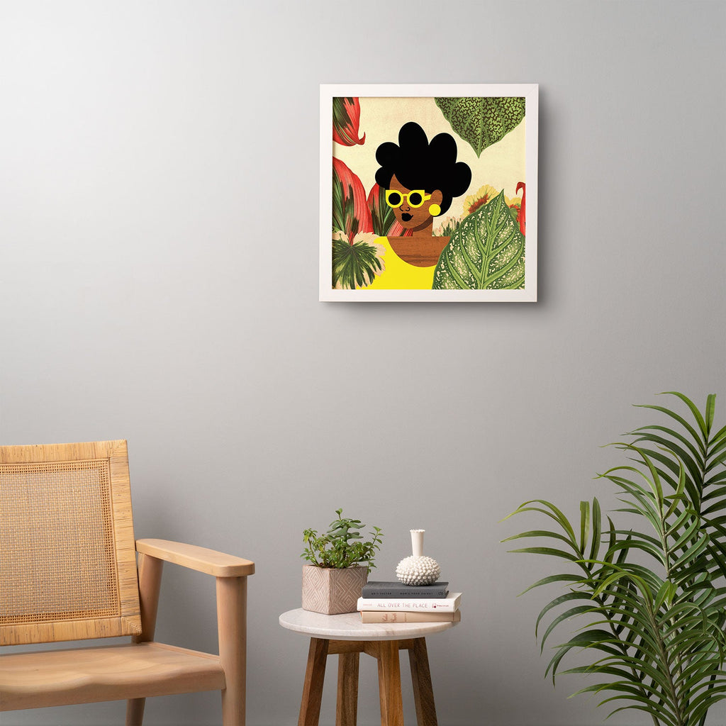 The Pairabirds Bayou Girl II Framed Wall Art