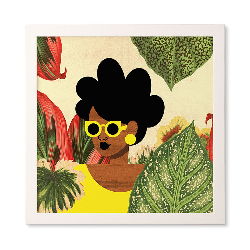 The Pairabirds Bayou Girl II Framed Wall Art
