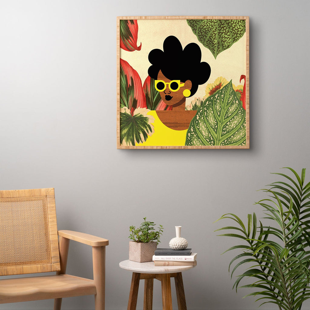 The Pairabirds Bayou Girl II Framed Wall Art