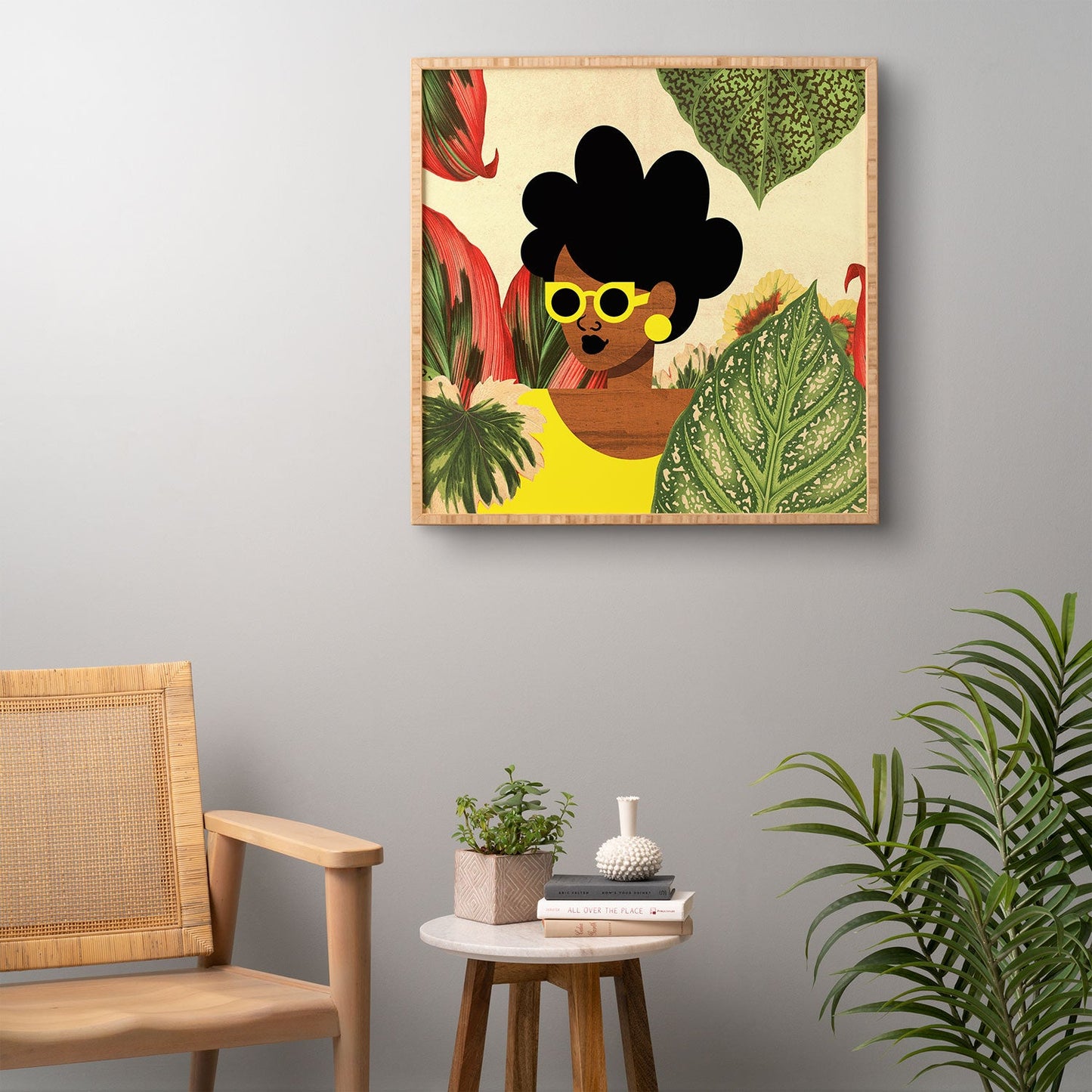 The Pairabirds Bayou Girl II Framed Wall Art