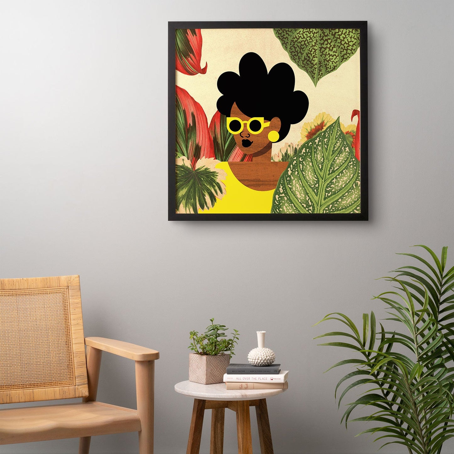 The Pairabirds Bayou Girl II Framed Wall Art