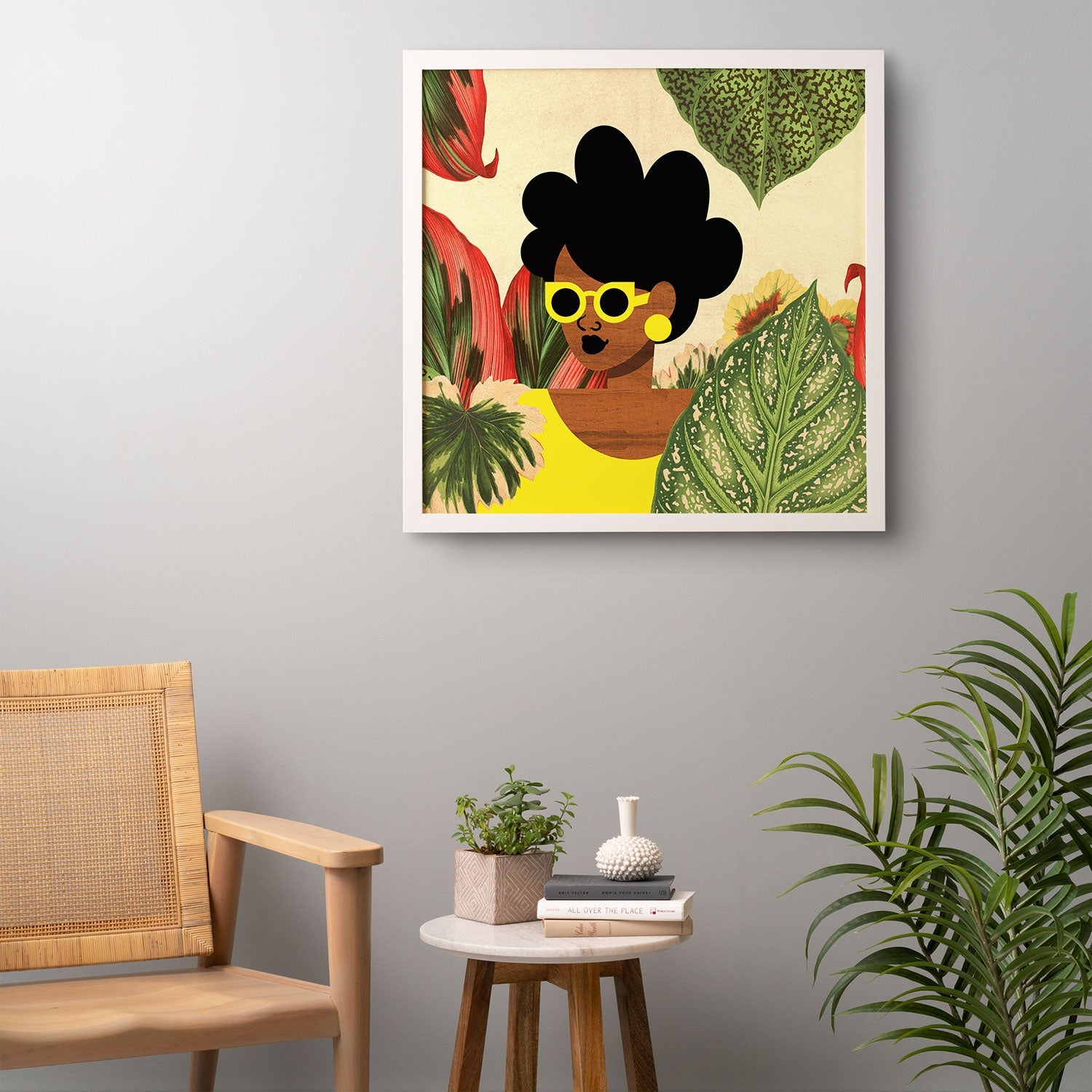 The Pairabirds Bayou Girl II Framed Wall Art