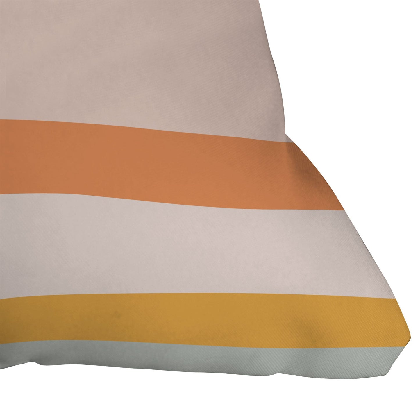 The Whiskey Ginger Dreamy Stripes Colorful Fun Outdoor Throw Pillow