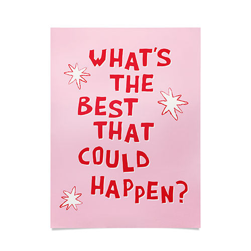 thespacehouse Whats The Best That Could Happen 2 Poster