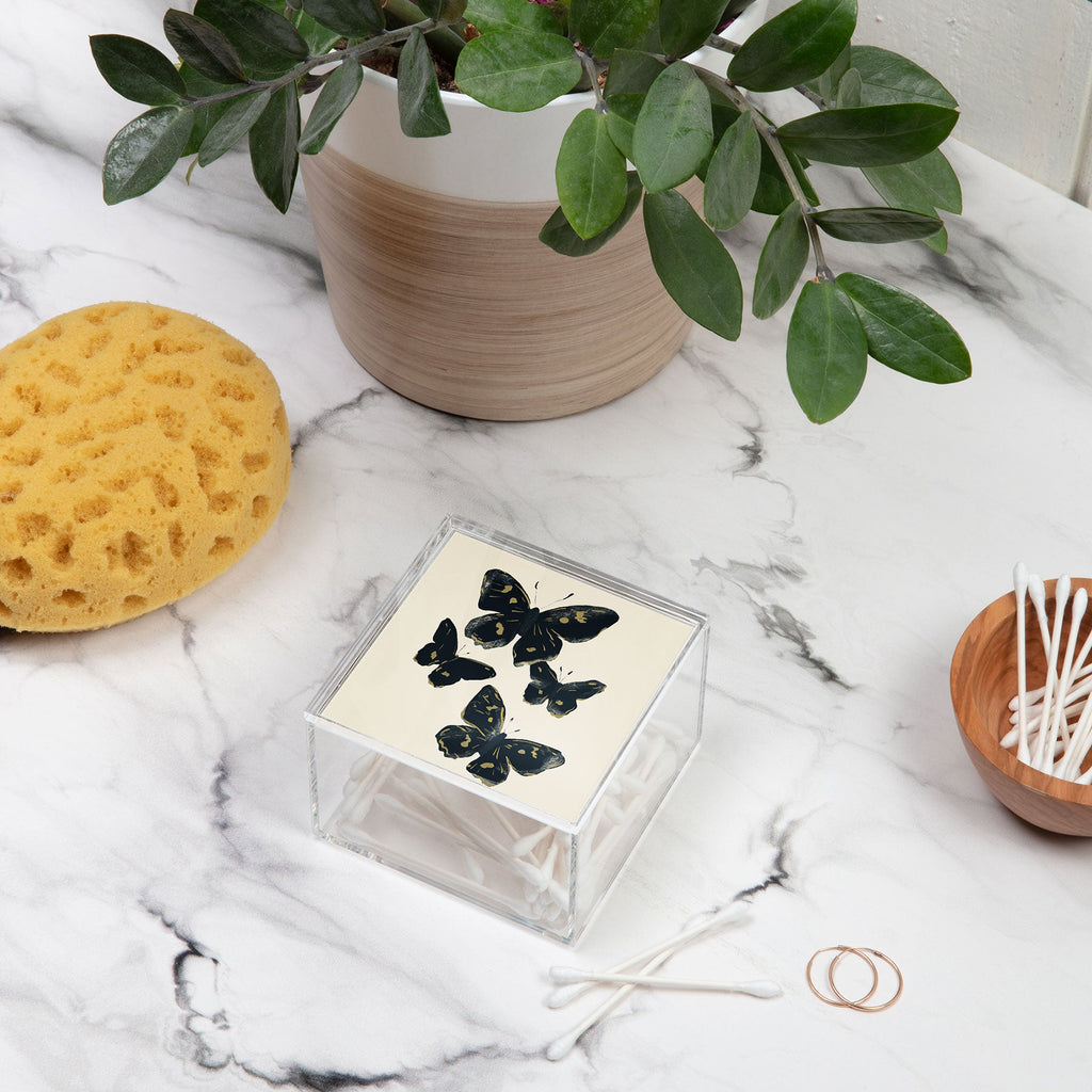 ThingDesign Black Butterflies 2 Acrylic Box