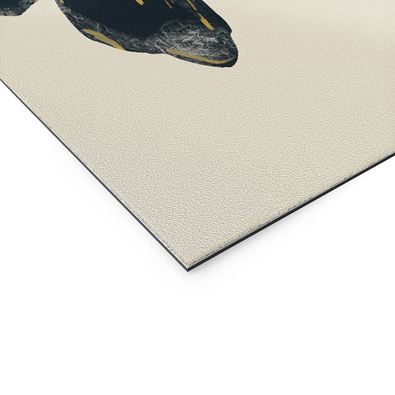 ThingDesign Black Butterflies 2 Welcome Mat