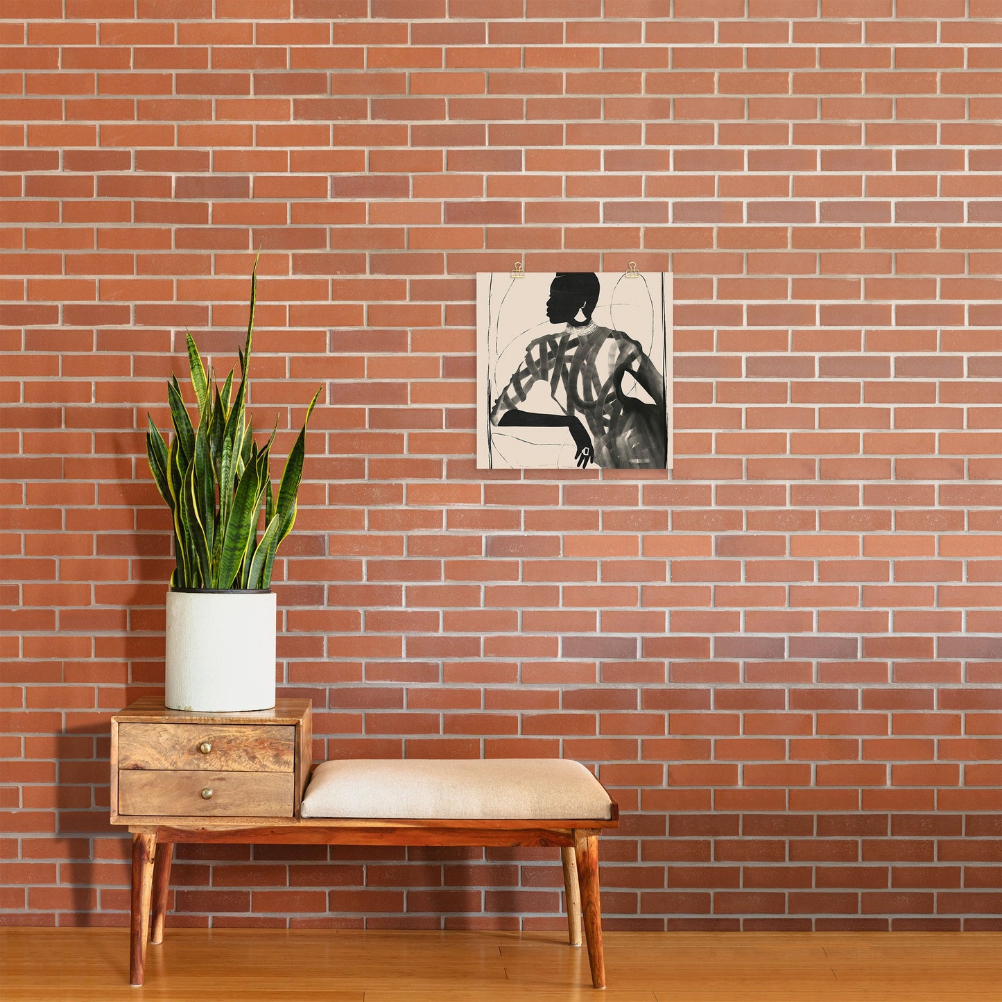 ThingDesign Lady Portrait Art Print
