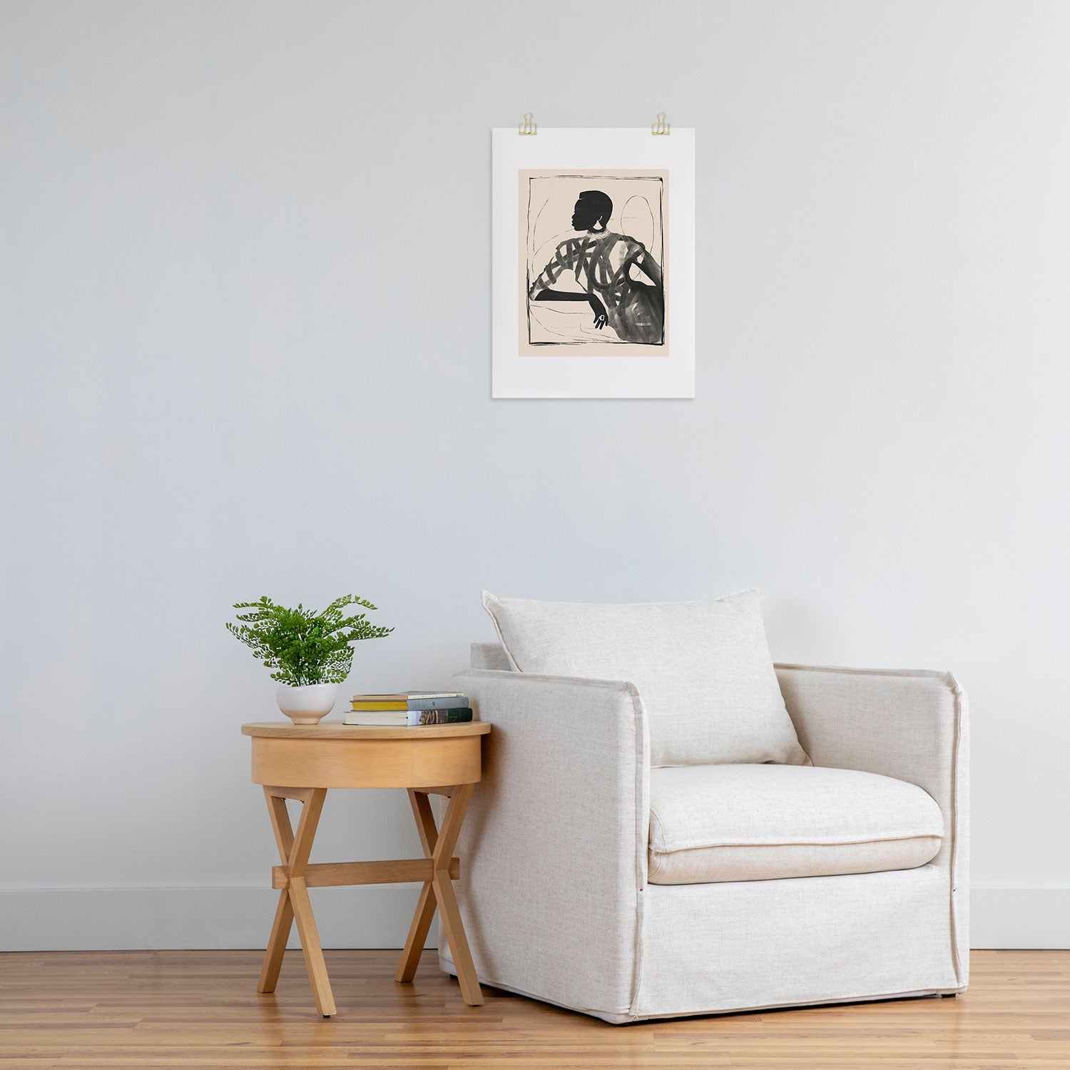 ThingDesign Lady Portrait Art Print