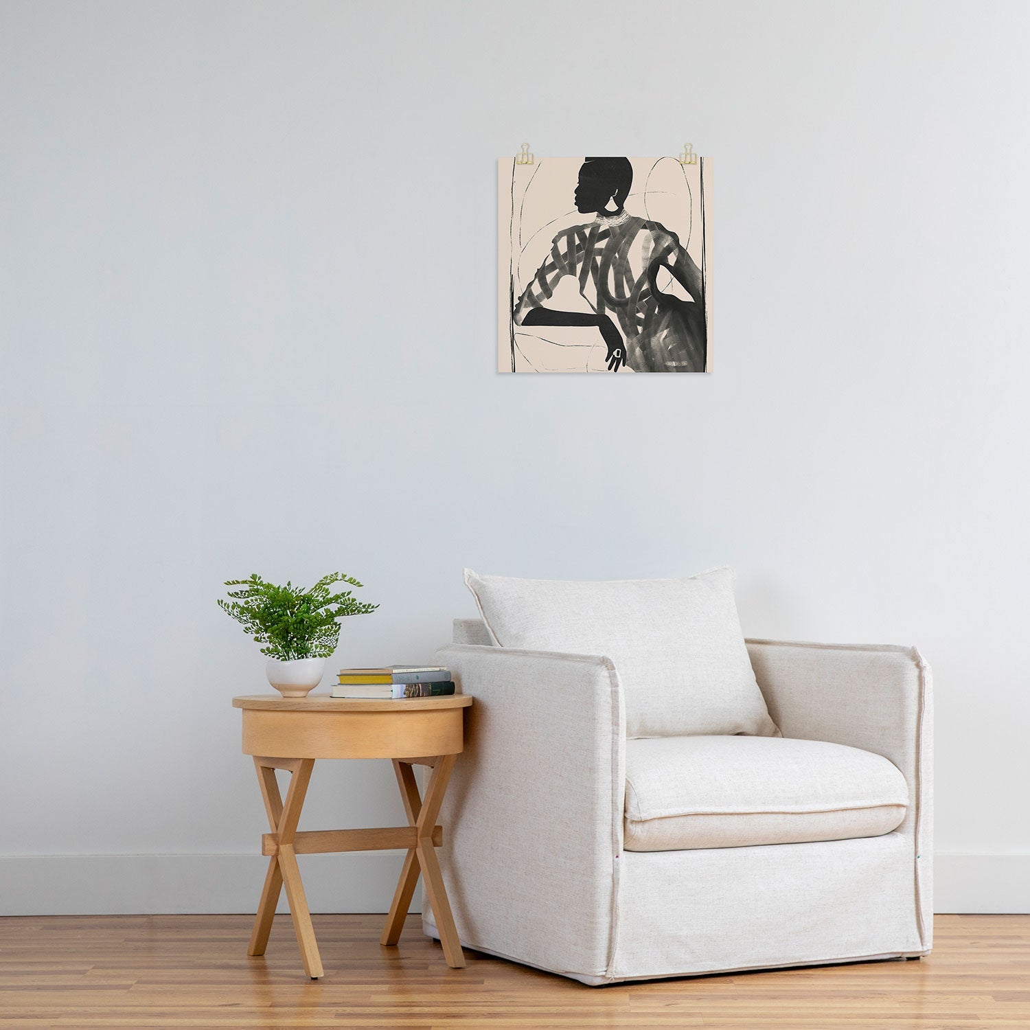 ThingDesign Lady Portrait Art Print