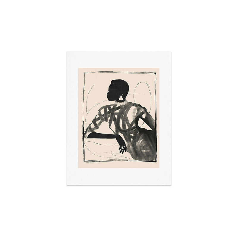 ThingDesign Lady Portrait Art Print