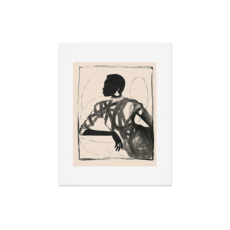 ThingDesign Lady Portrait Art Print