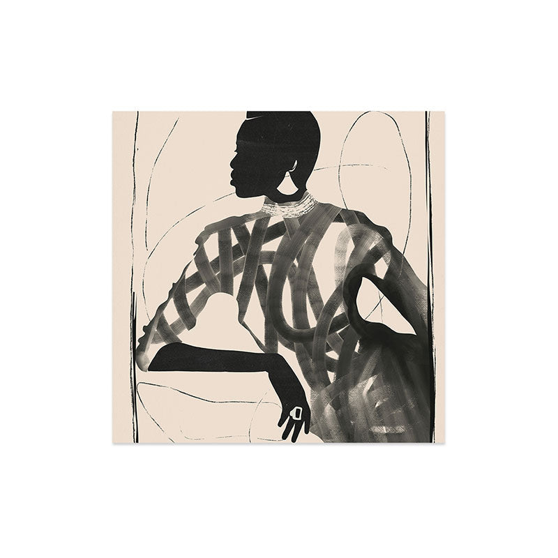 ThingDesign Lady Portrait Art Print