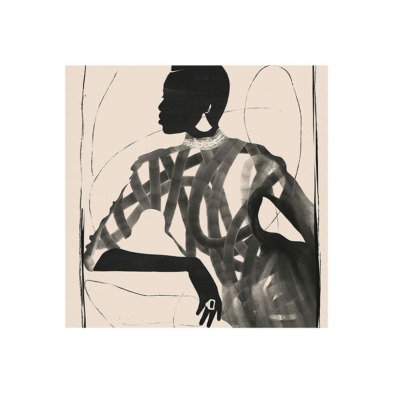 ThingDesign Lady Portrait Art Print