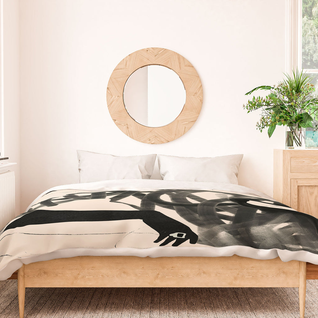 ThingDesign Lady Portrait Duvet Cover