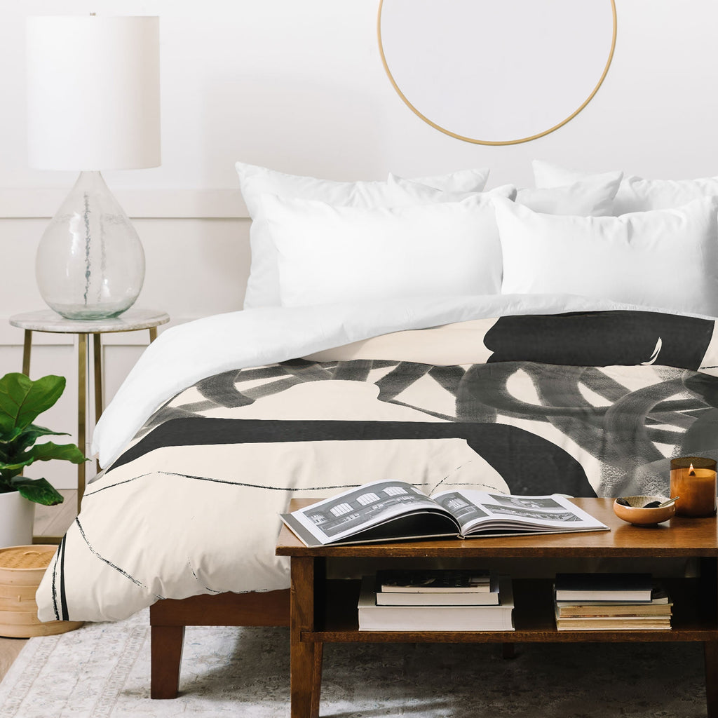 ThingDesign Lady Portrait Duvet Cover
