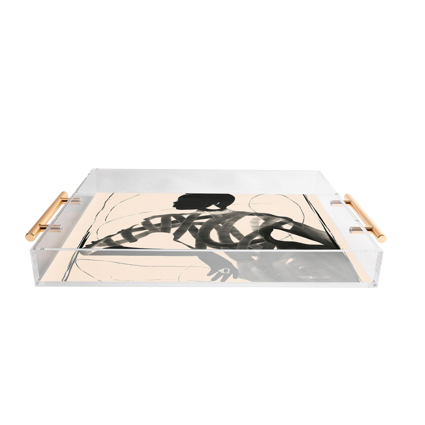 ThingDesign Lady Portrait Acrylic Tray