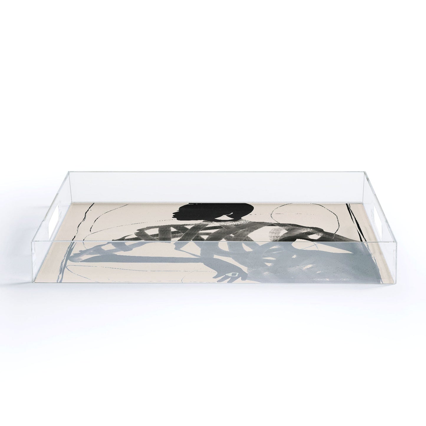 ThingDesign Lady Portrait Acrylic Tray