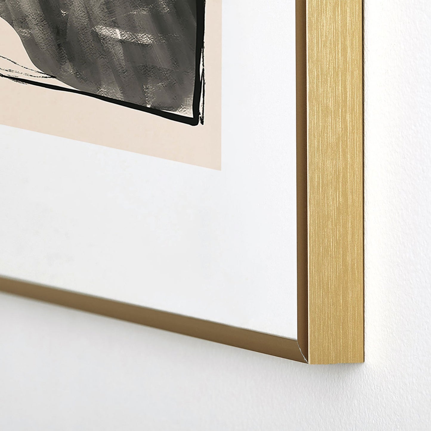 ThingDesign Lady Portrait Metal Framed Art Print