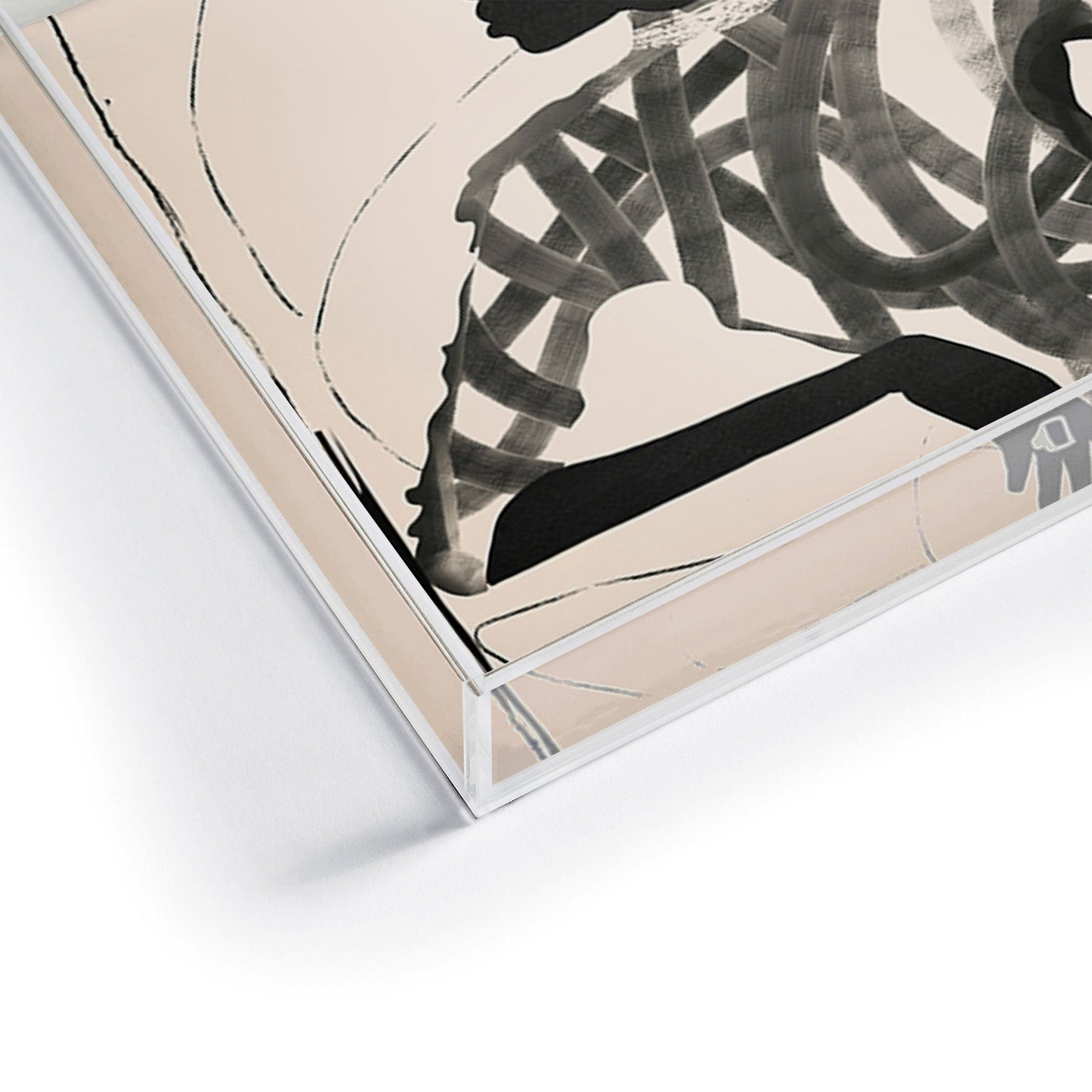 ThingDesign Lady Portrait Acrylic Tray