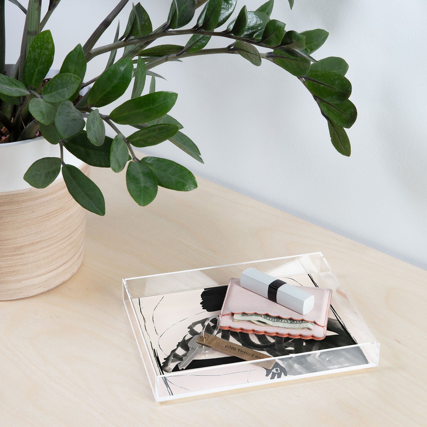 ThingDesign Lady Portrait Acrylic Tray
