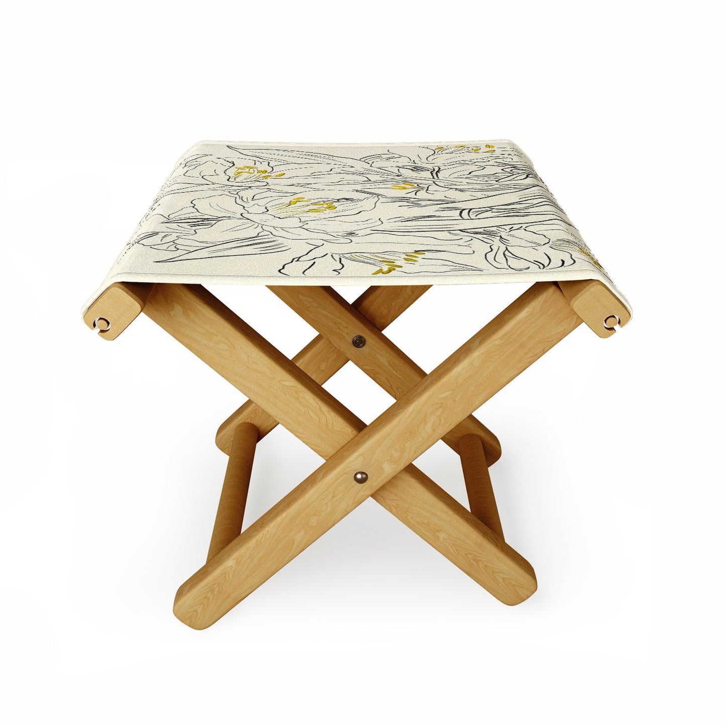ThingDesign Minimalist Garden flowers Folding Stool