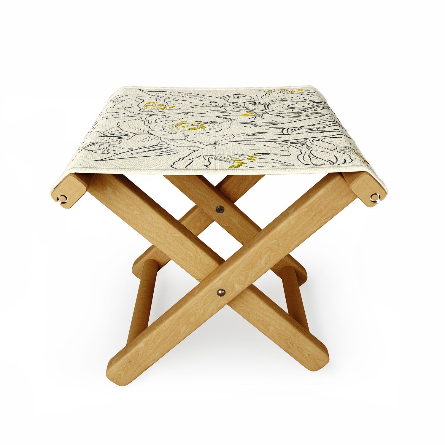 ThingDesign Minimalist Garden flowers Folding Stool