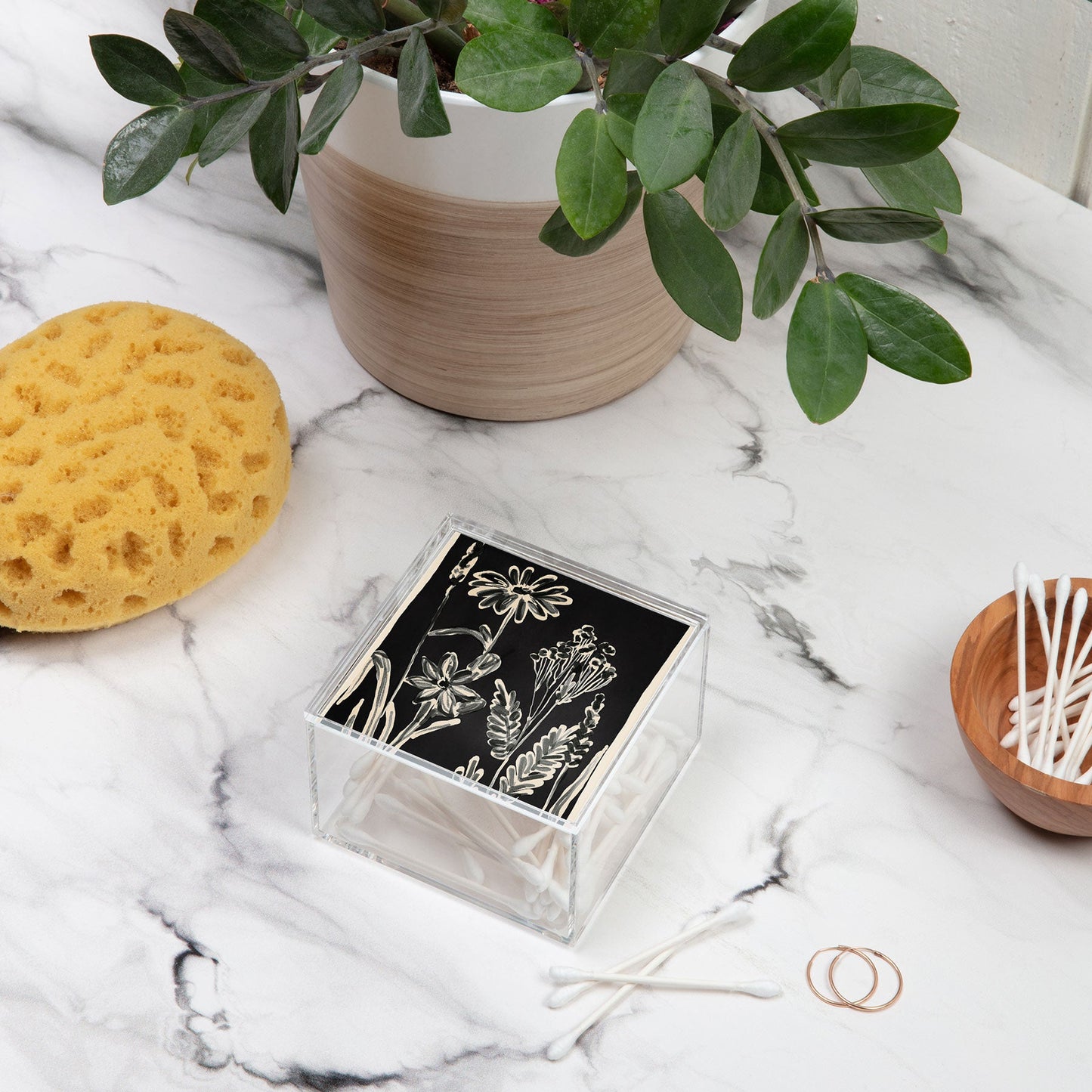 ThingDesign Minimalist wildflowers 3 Acrylic Box