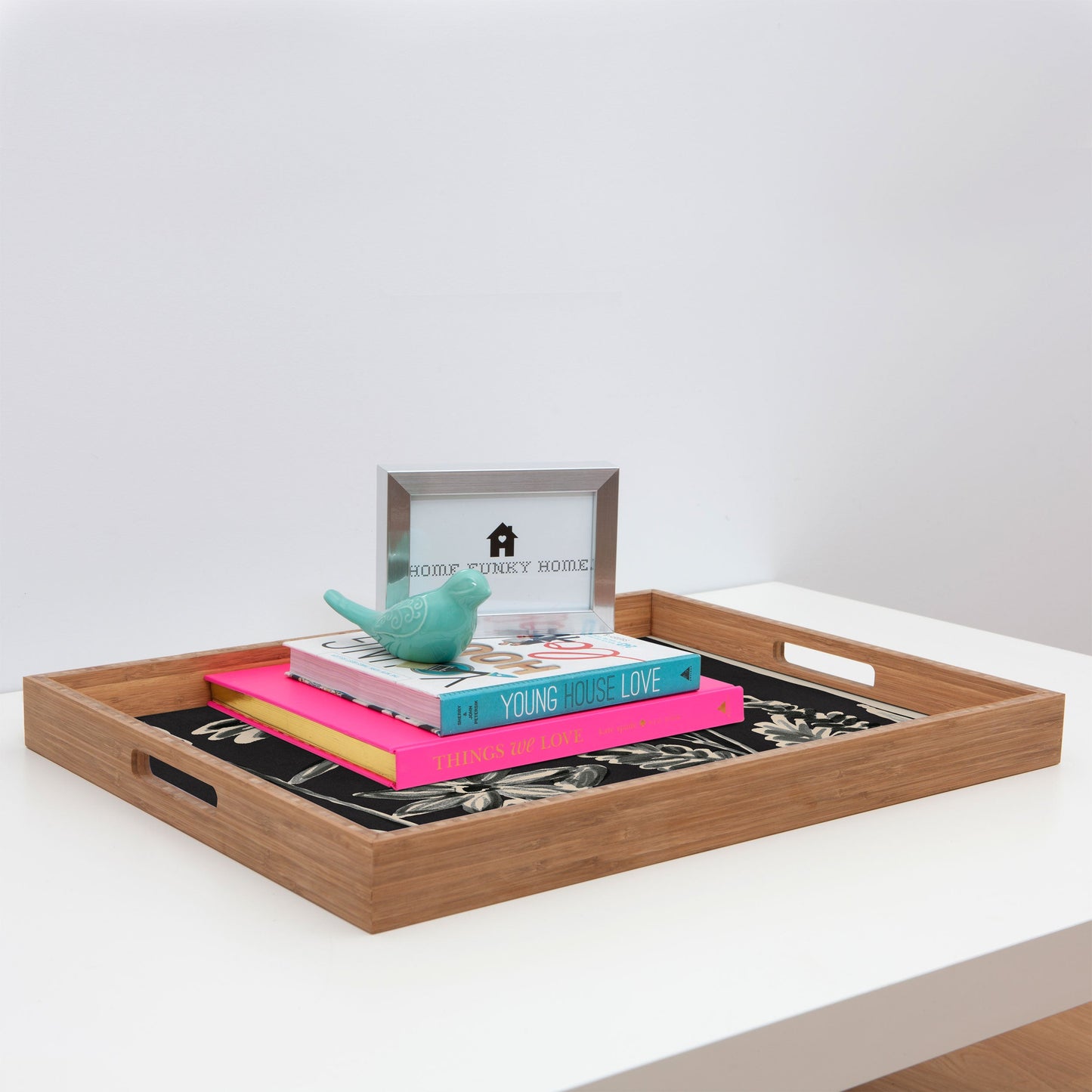 ThingDesign Minimalist wildflowers 3 Rectangular Tray