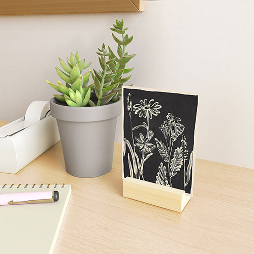 ThingDesign Minimalist wildflowers 3 Mini Art Print