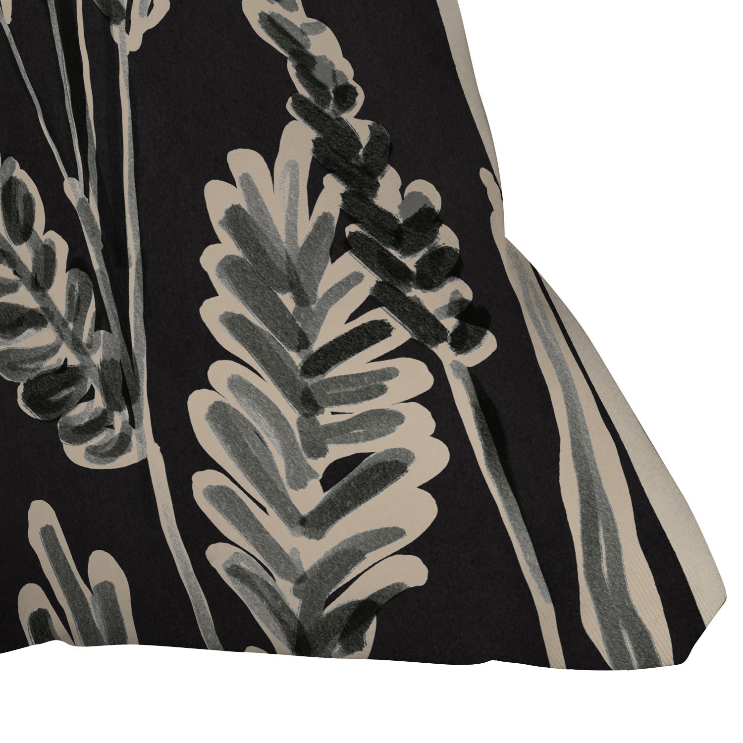 ThingDesign Minimalist wildflowers 3 Outdoor Throw Pillow