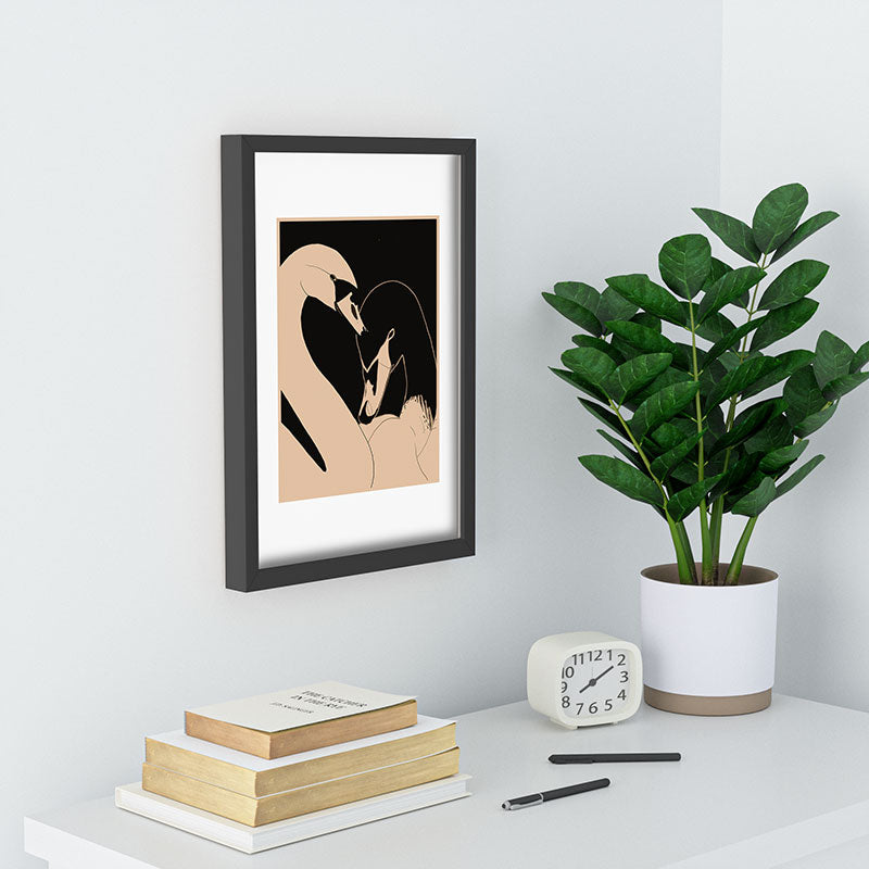 ThingDesign Two Swans I Recessed Framing Rectangle