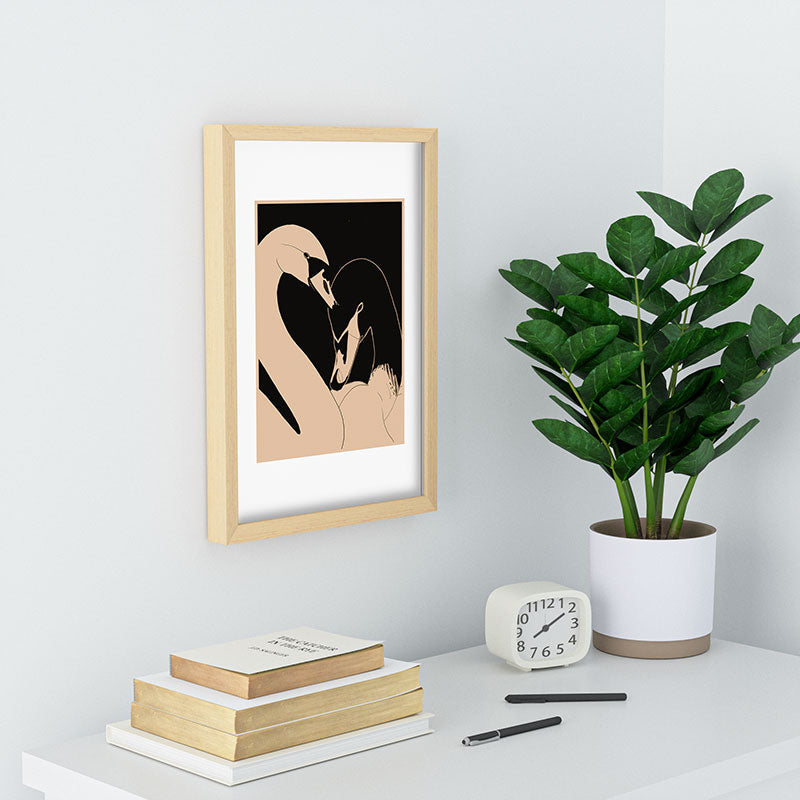ThingDesign Two Swans I Recessed Framing Rectangle