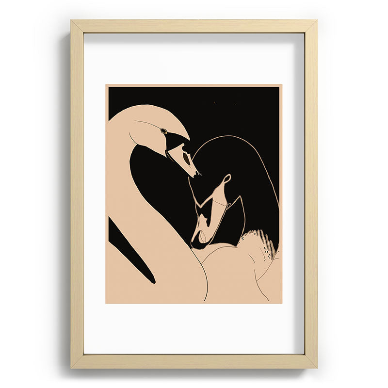 ThingDesign Two Swans I Recessed Framing Rectangle