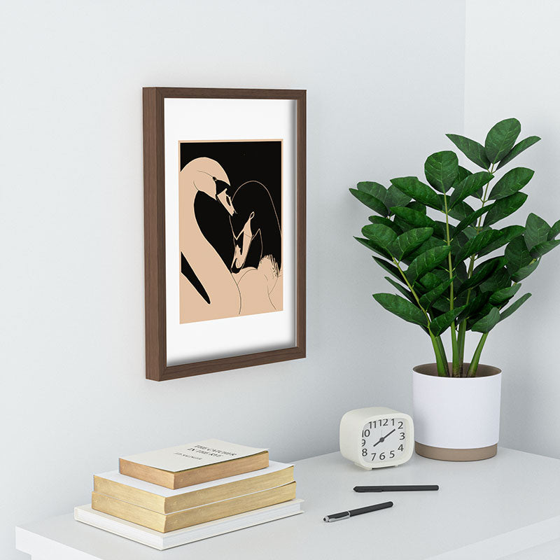 ThingDesign Two Swans I Recessed Framing Rectangle