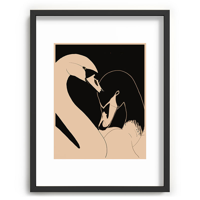 ThingDesign Two Swans I Recessed Framing Rectangle
