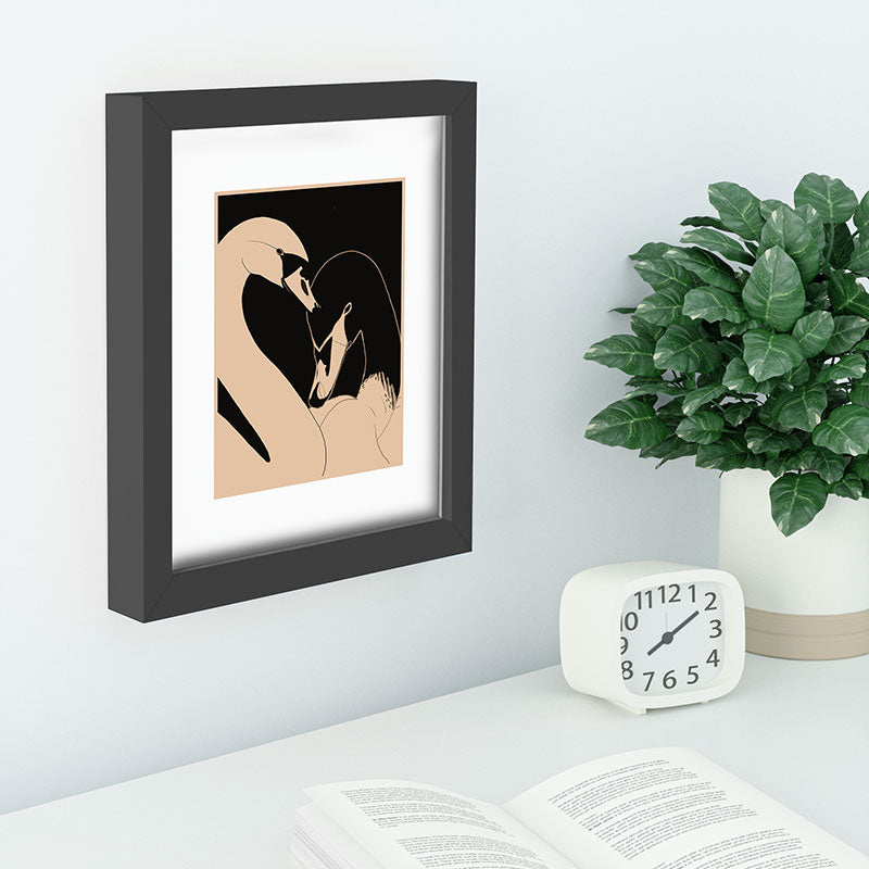 ThingDesign Two Swans I Recessed Framing Rectangle