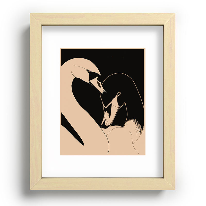 ThingDesign Two Swans I Recessed Framing Rectangle